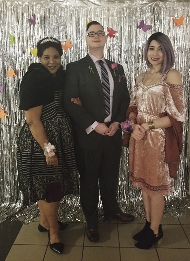 #1 Me, Eric Crossman and Victoria Amos - Survivor Prom 2018 - 2.9.18